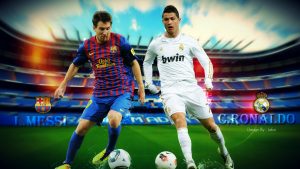 Cristiano Ronaldo e Leo Messi star della Liga spagnola