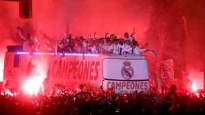 Real Madrid campione della Liga spagnola 2016/172016 17