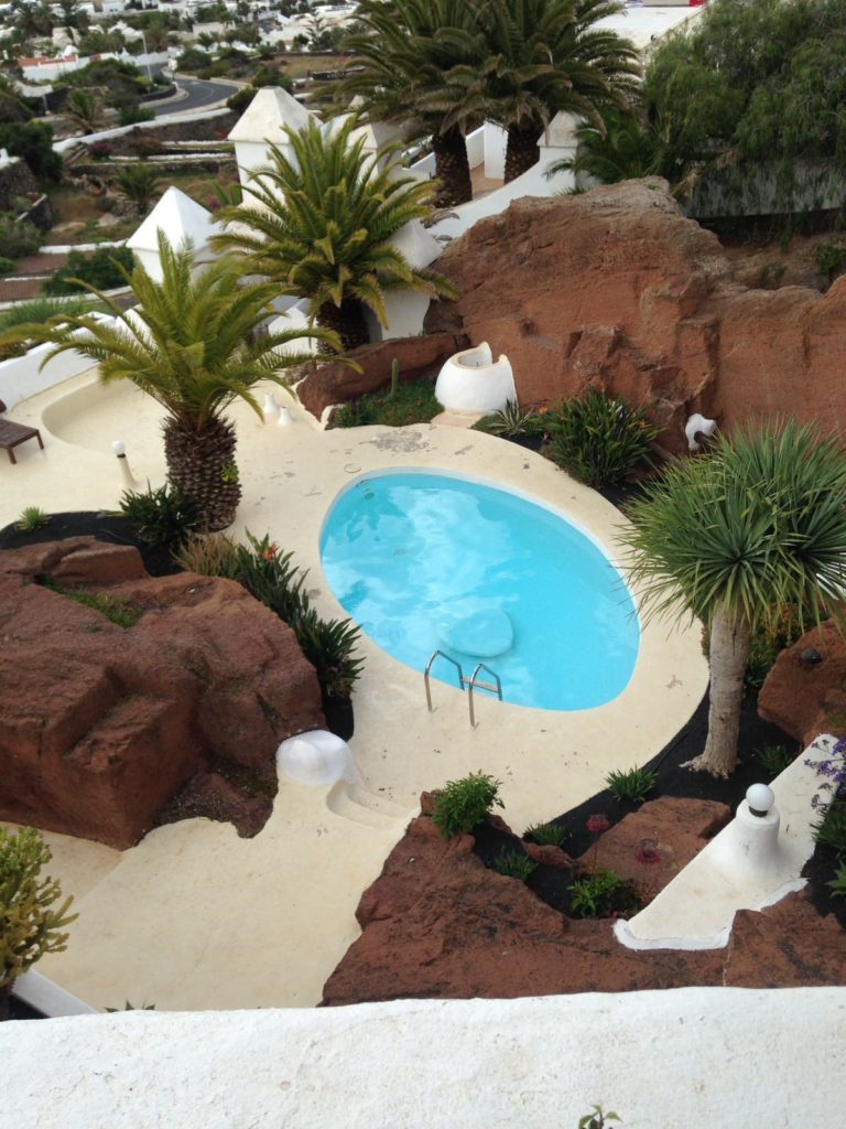 Cosa vedere a Lanzarote - villa con piscina